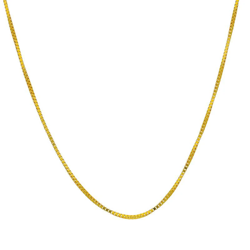 Gold Box Chain 18KT - FKJCN18K2095 - Image 2