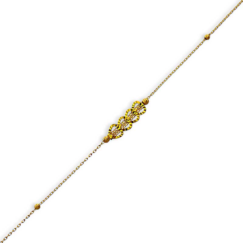 Gold Bracelet 21KT - FKJBRL21KU6020 - Image 2