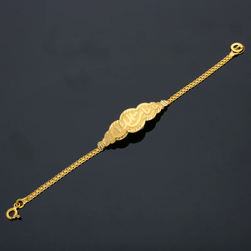 Gold Bracelet 21KT - FKJBRL21KU6041 - Image 3