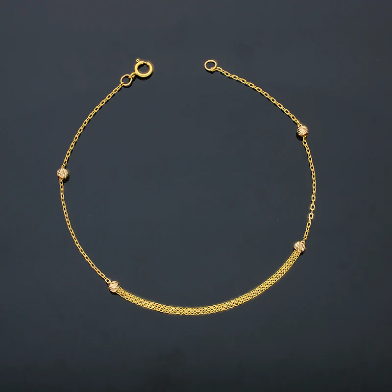 Gold Bracelet 21KT - FKJBRL21KU6043 - Image 3