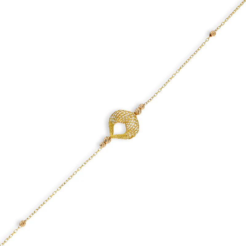 Gold Bracelet 21KT - FKJBRL21KU6055 - Image 2