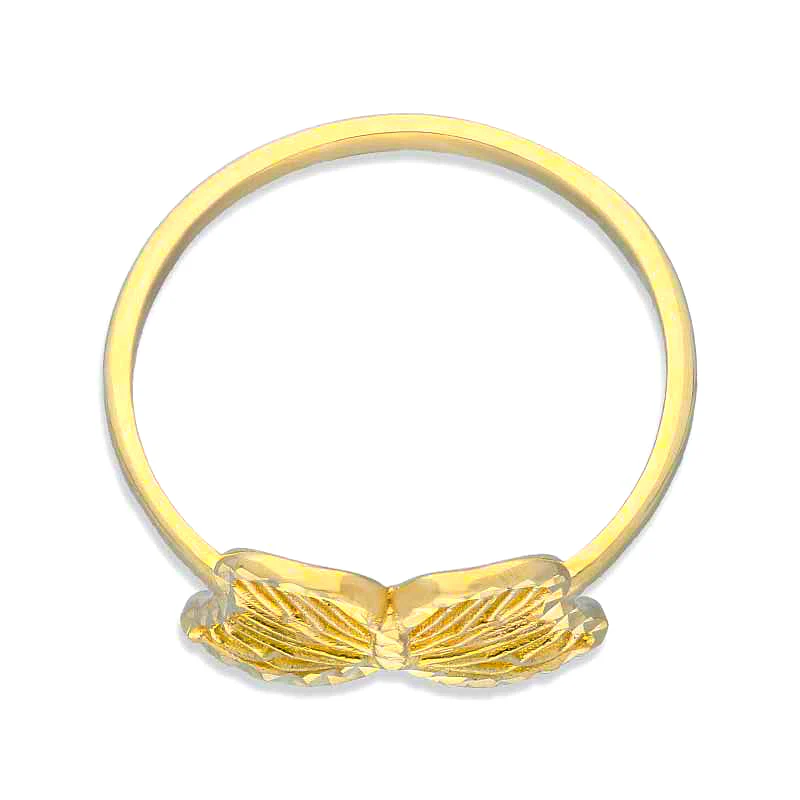 Gold Butterfly Ring 18KT - FKJRN18KU2095 - Image 5
