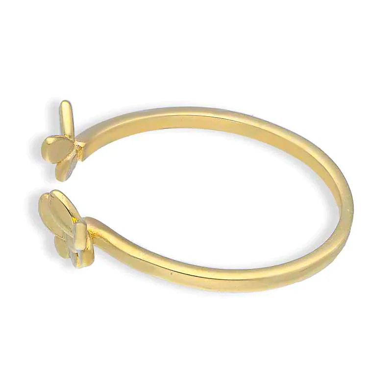 Gold Butterfly Ring 18KT - FKJRN18KU2102 - Image 6