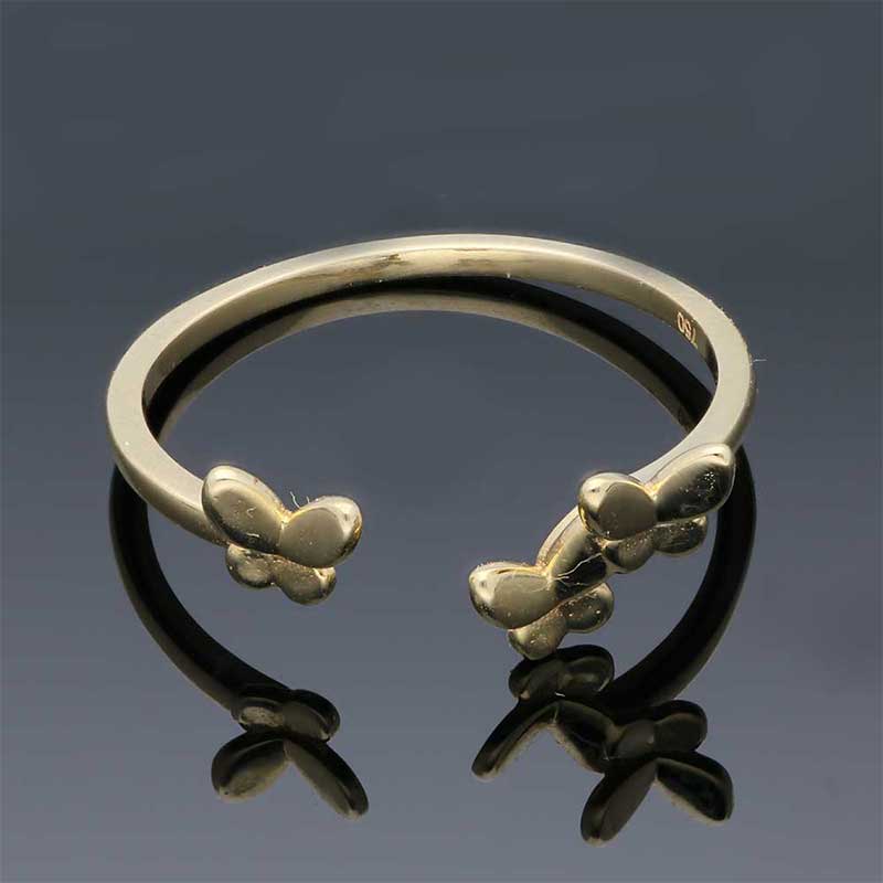 Gold Butterfly Ring 18KT - FKJRN18KU2102 - Image 7