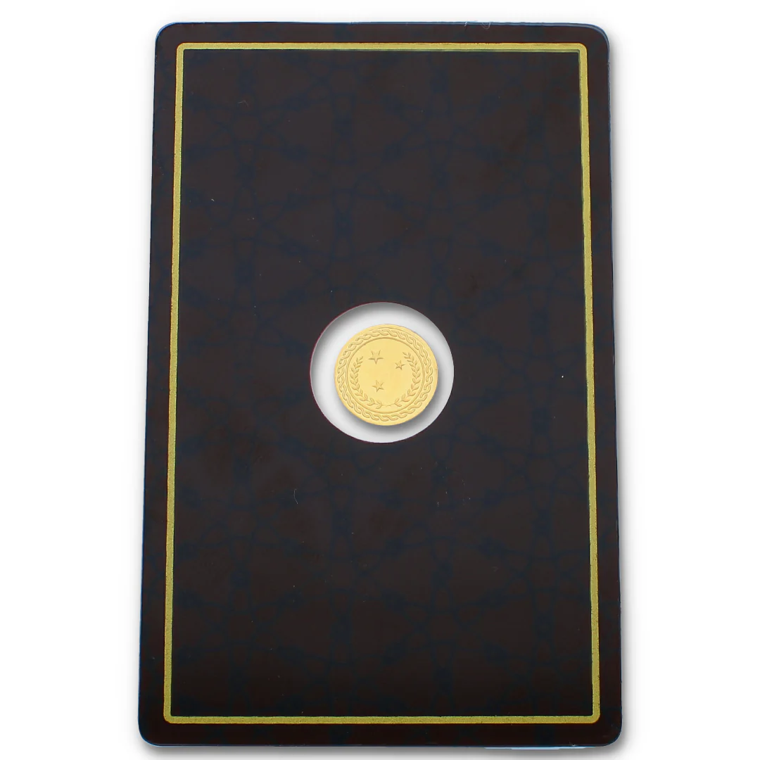 Gold Coin 0.5 Gram 22KT - FKJCON22K2266 - Image 2