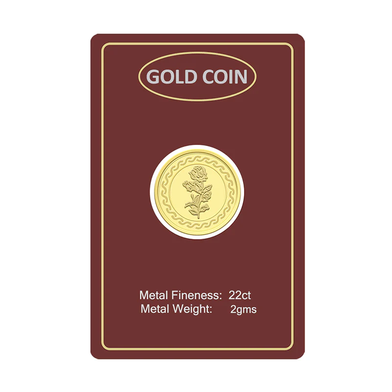 Gold Coin 2 Grams 22KT - FKJCON22K2231 - Image 2