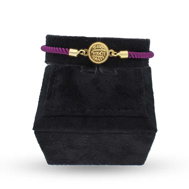 Gold Coin String Bracelet 21KT - FKJBRL21KU1069 - Image 3