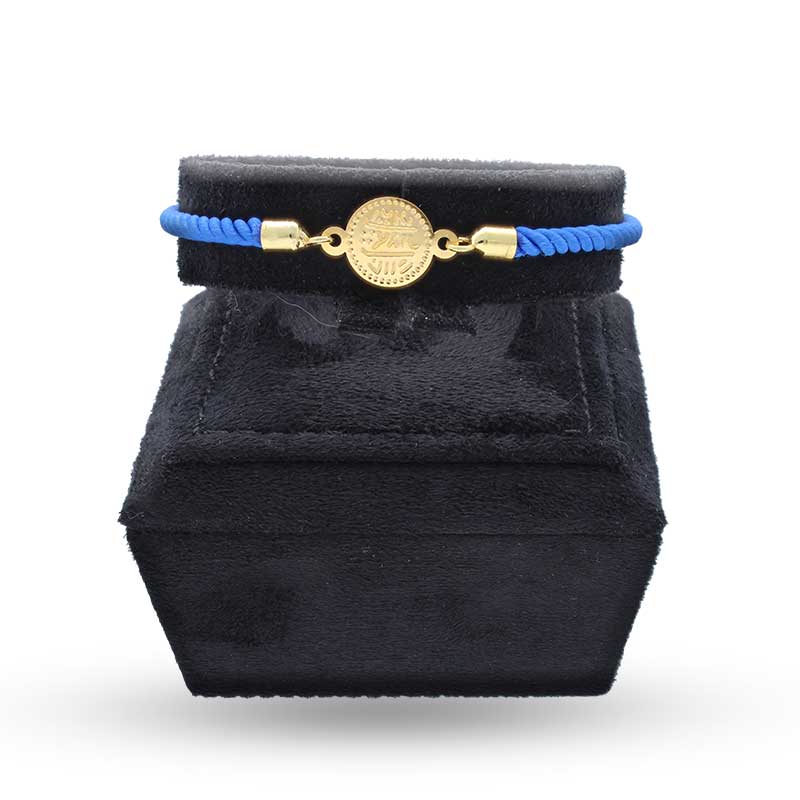 Gold Coin String Bracelet 21KT - FKJBRL21KU1081 - Image 3