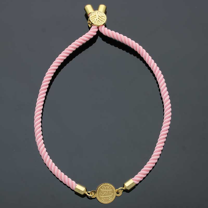 Gold Coin String Bracelet 21KT - FKJBRL21KU1089 - Image 2