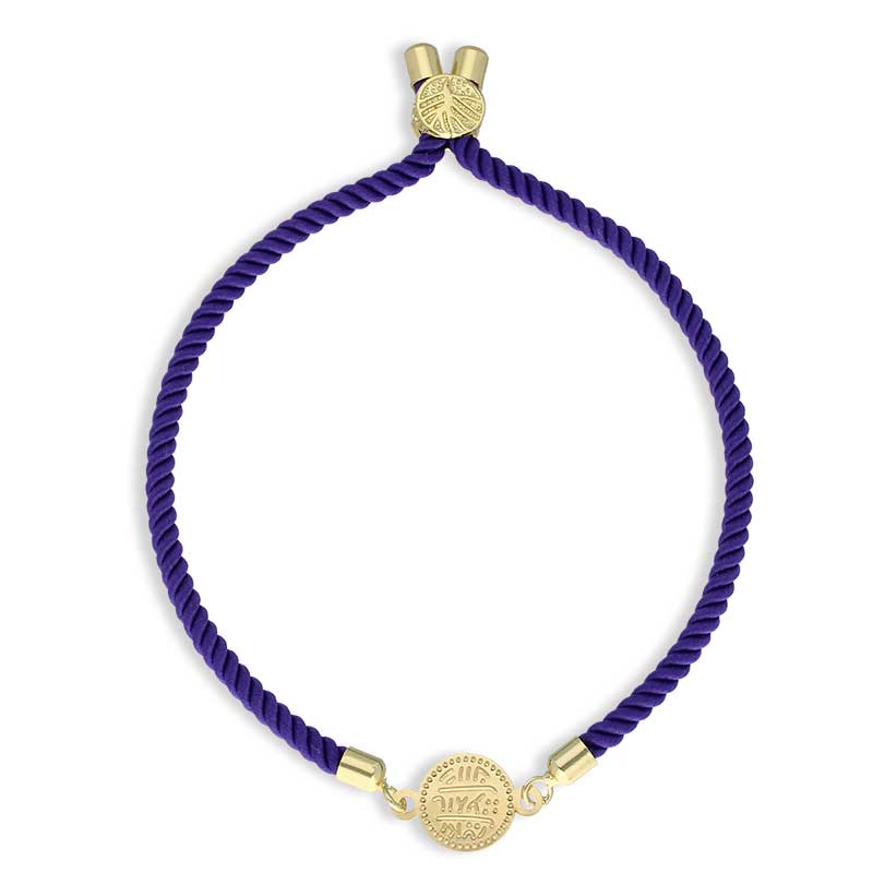 Gold Coin String Bracelet 21KT - FKJBRL21KU1061 - Image 15