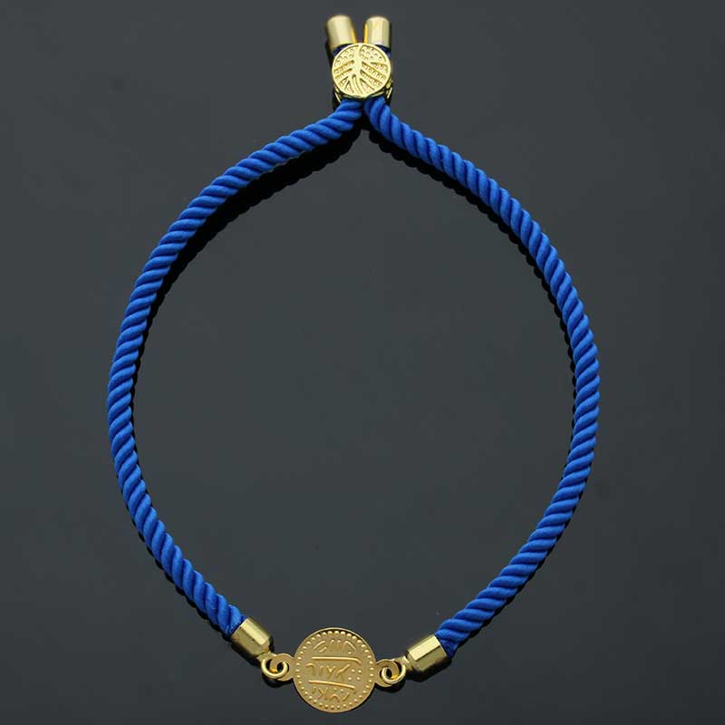 Gold Coin String Bracelet 21KT - FKJBRL21KU1061 - Image 20