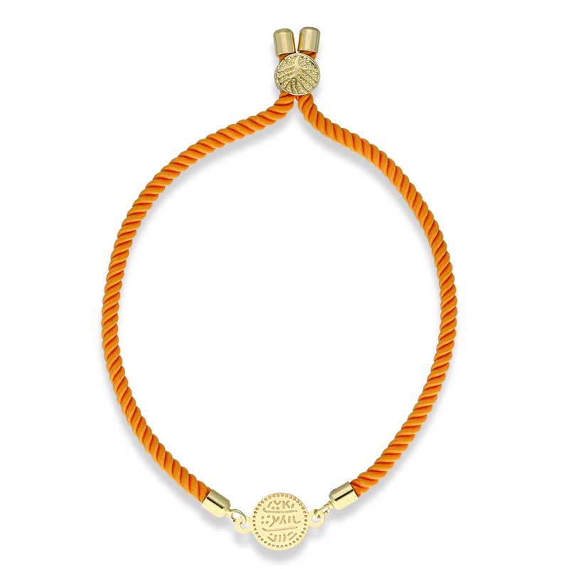 Gold Coin String Bracelet 21KT - FKJBRL21KU1061 - Image 22