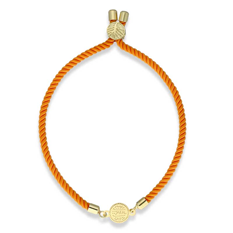 Gold Coin String Bracelet 21KT - FKJBRL21KU1061 - Image 24