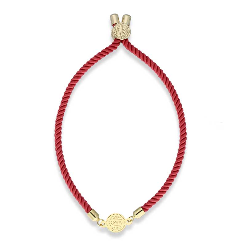 Gold Coin String Bracelet 21KT - FKJBRL21KU1061 - Image 28