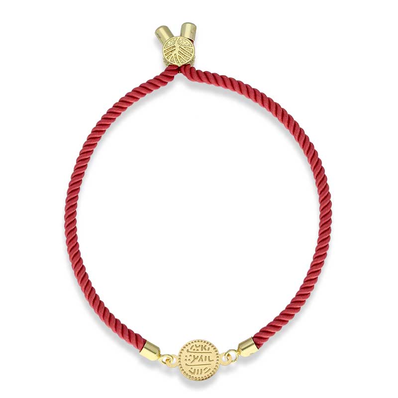Gold Coin String Bracelet 21KT - FKJBRL21KU1061 - Image 30