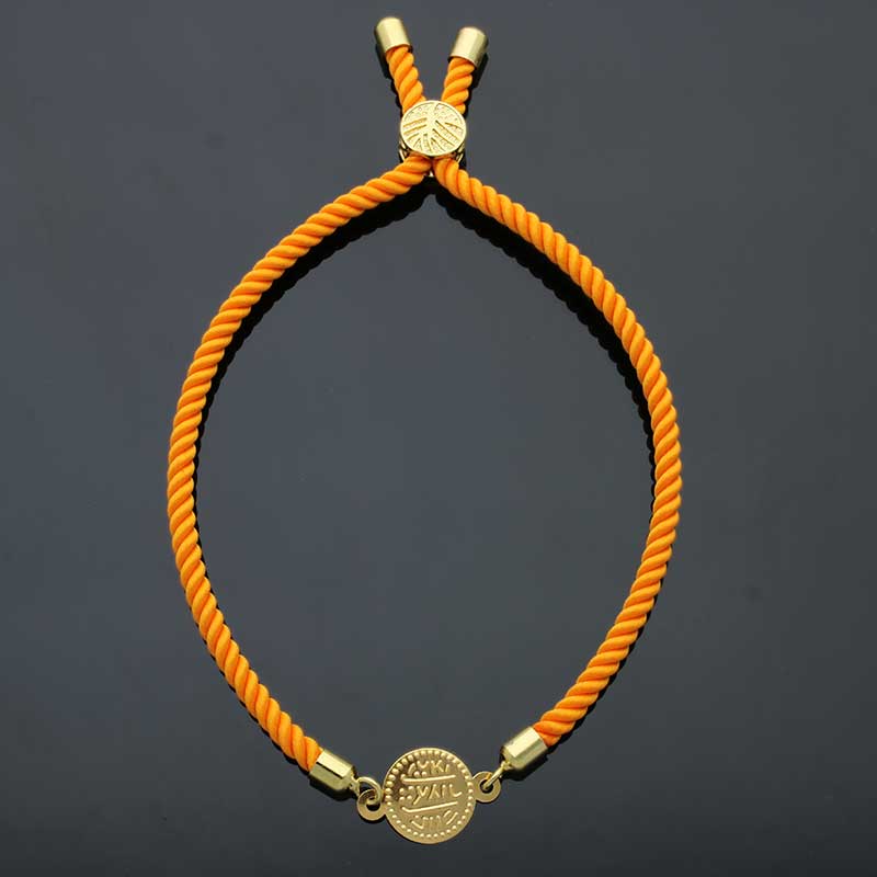 Gold Coin String Bracelet 21KT - FKJBRL21KU1061 - Image 34