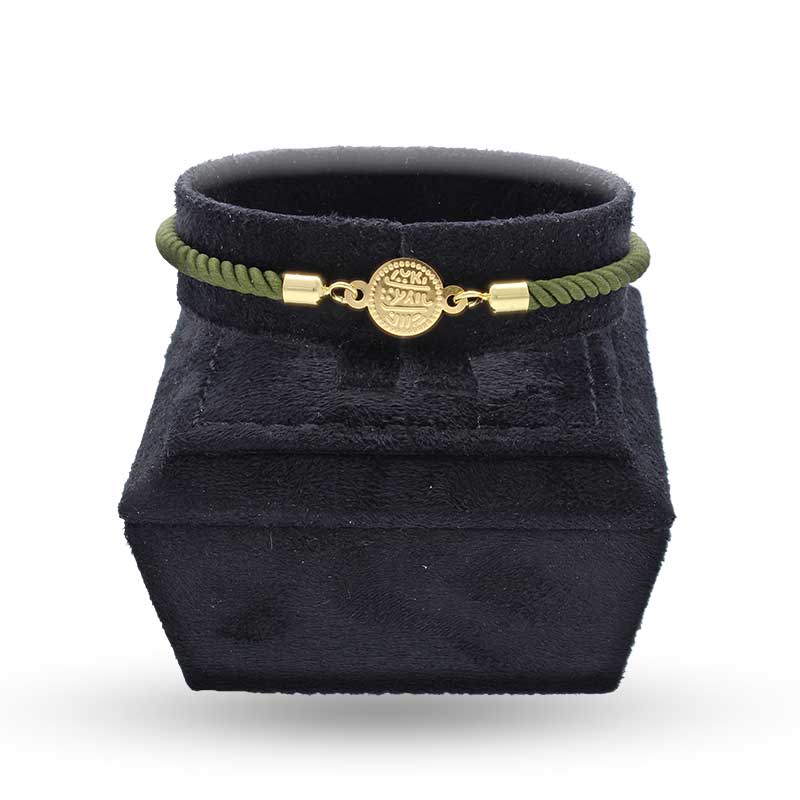 Gold Coin String Bracelet 21KT - FKJBRL21KU1061 - Image 42