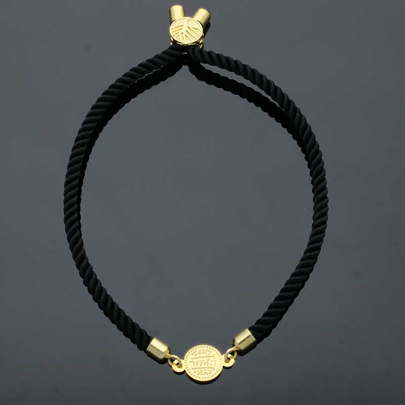 Gold Coin String Bracelet 21KT - FKJBRL21KU1061 - Image 46