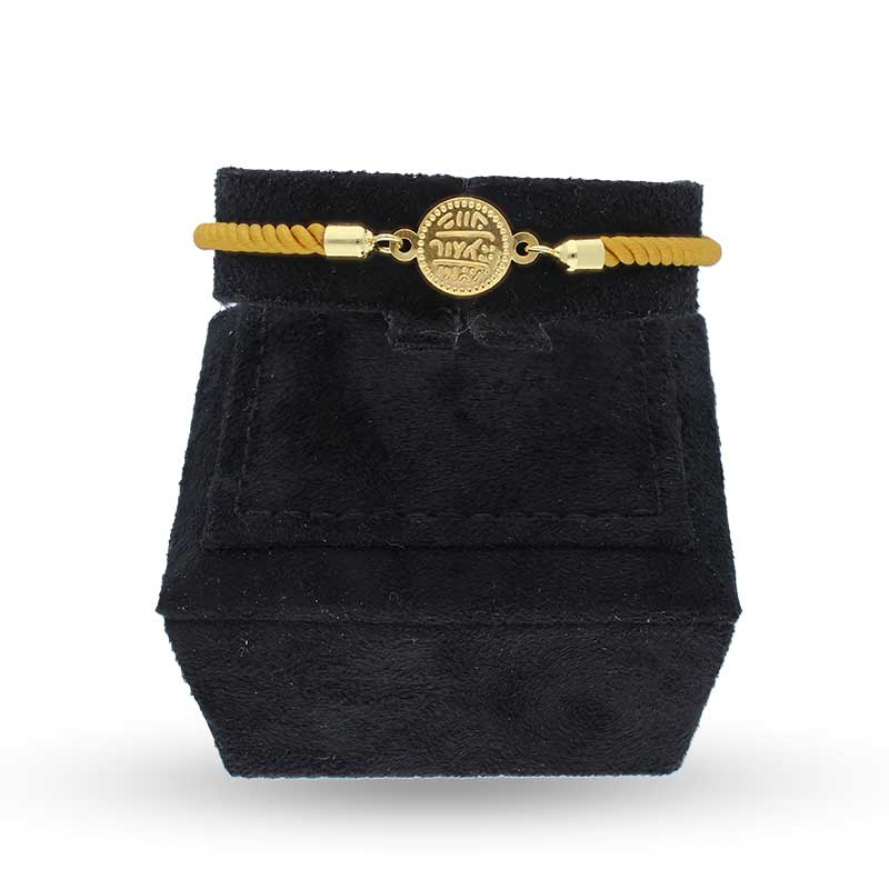 Gold Coin String Bracelet 21KT - FKJBRL21KU1061 - Image 56