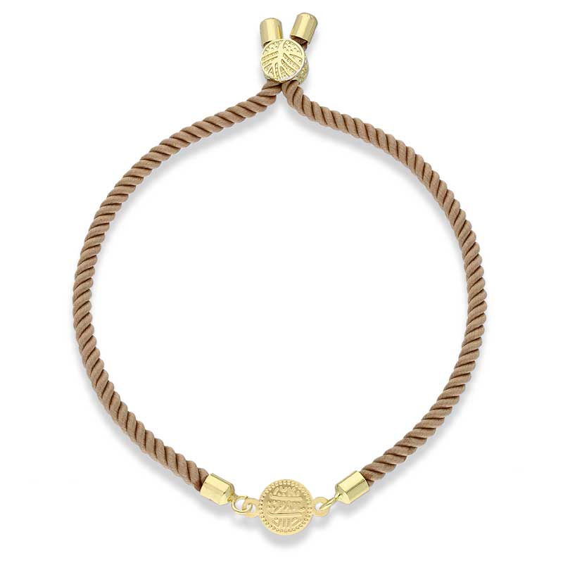 Gold Coin String Bracelet 21KT - FKJBRL21KU1061 - Image 63