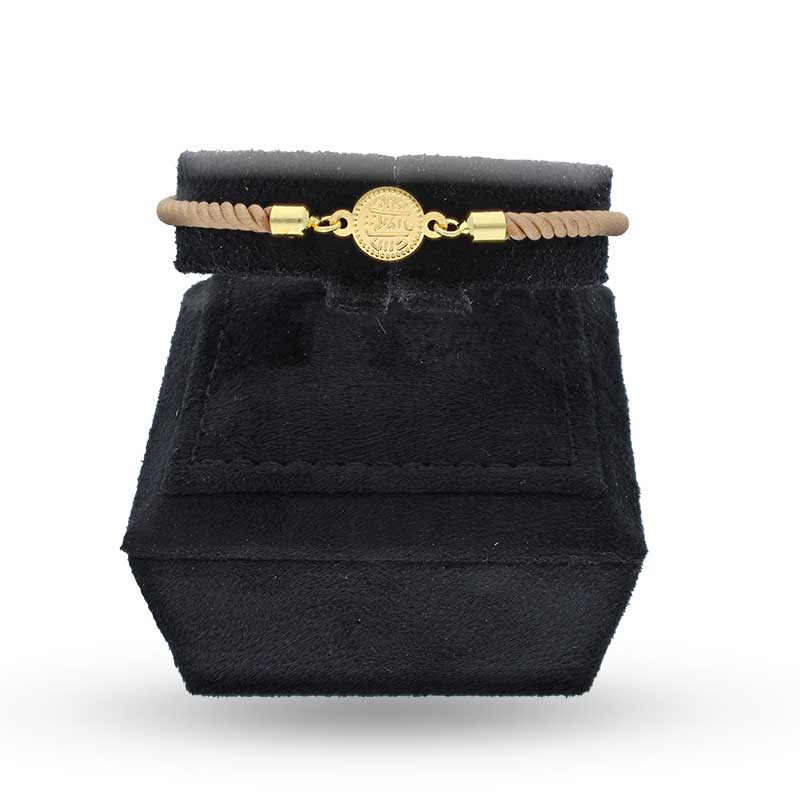 Gold Coin String Bracelet 21KT - FKJBRL21KU1061 - Image 84