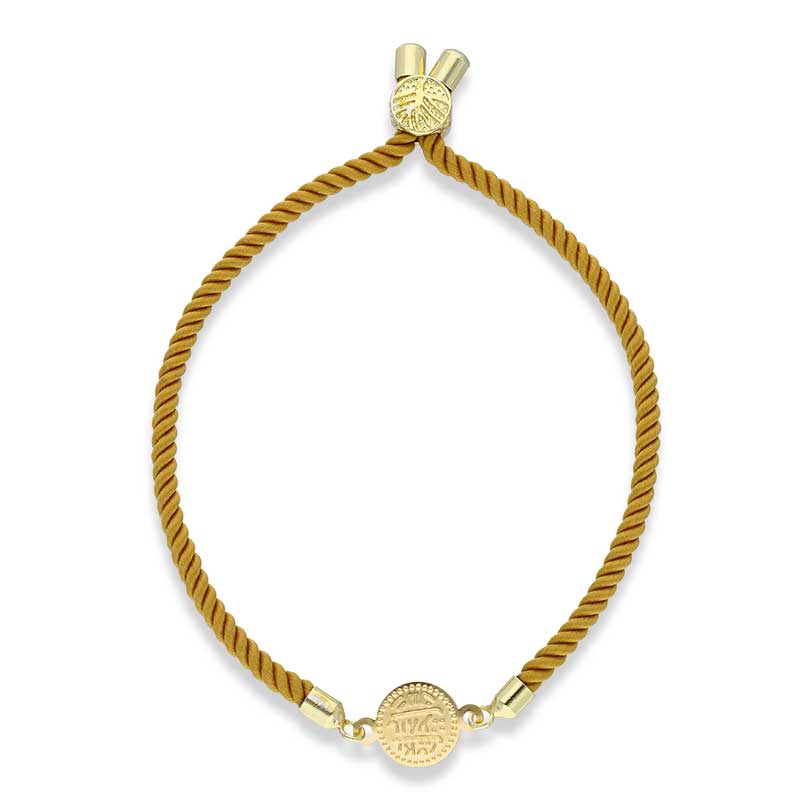 Gold Coin String Bracelet 21KT - FKJBRL21KU1061 - Image 88