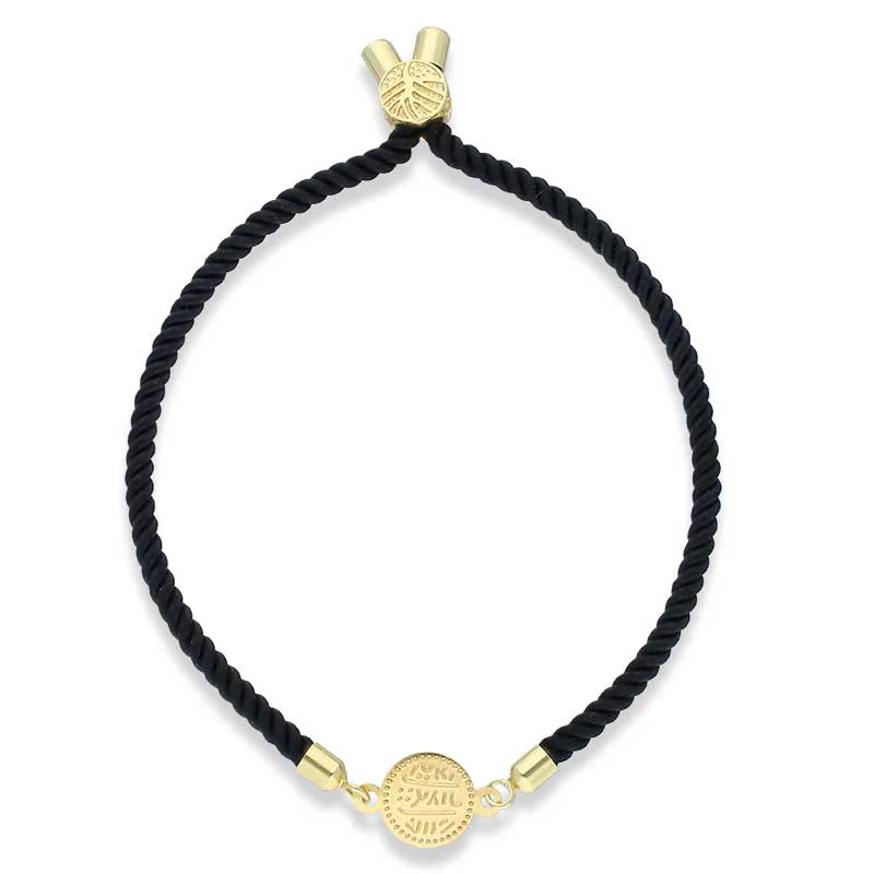 Gold Coin String Bracelet 21KT - FKJBRL21KU1061 - Image 90