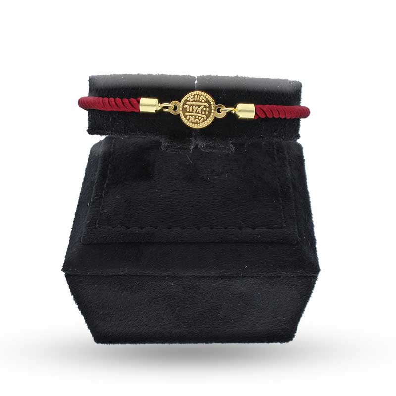 Gold Coin String Bracelet 21KT - FKJBRL21KU1061 - Image 93