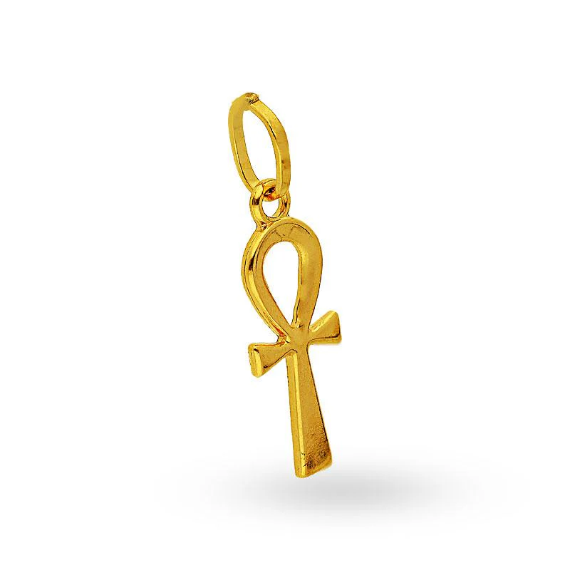 Gold Cross Pendant 18KT - FKJPND18K2045 - Image 2