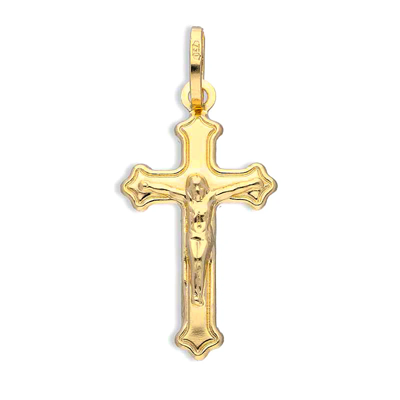 Gold Cross Pendant 18KT - FKJPND18KU1152