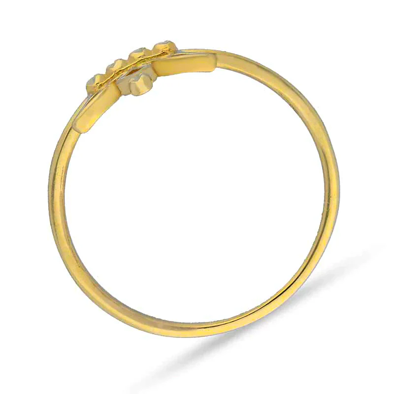 Gold Crown Ring 18KT - FKJRN18KU2097 - Image 3