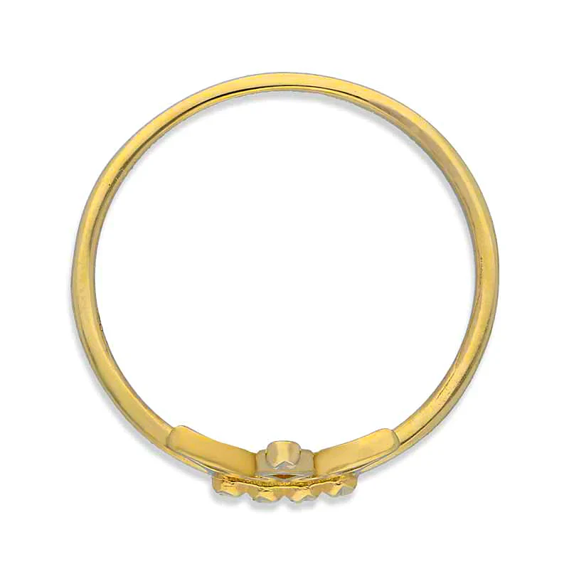 Gold Crown Ring 18KT - FKJRN18KU2097 - Image 5
