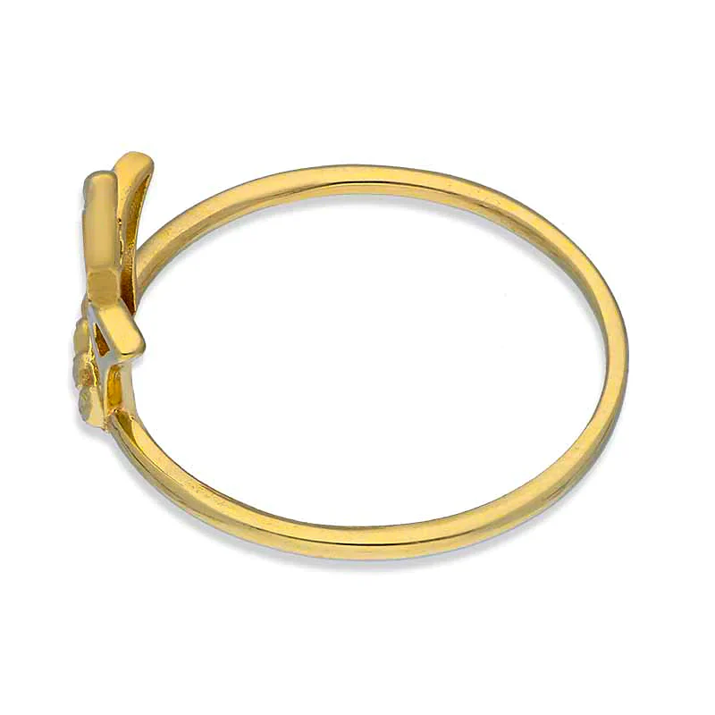 Gold Crown Ring 18KT - FKJRN18KU2097 - Image 6