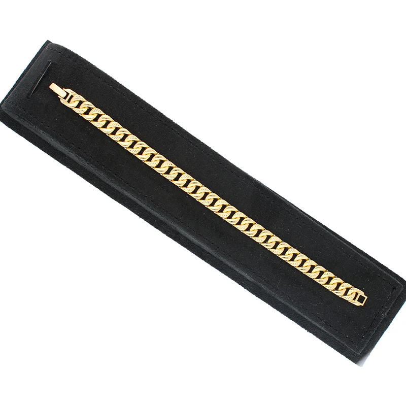 Gold Curb Bracelet 18KT - FKJBRL18KU1002 - Image 3