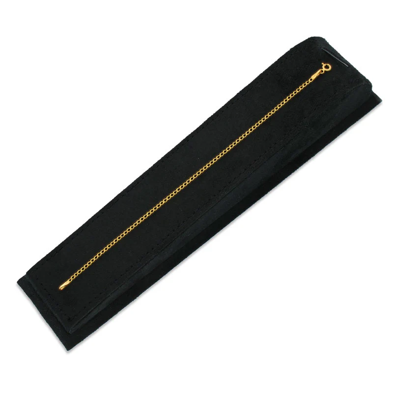 Gold Curb Bracelet 21KT - FKJBRL21KU6002 - Image 4