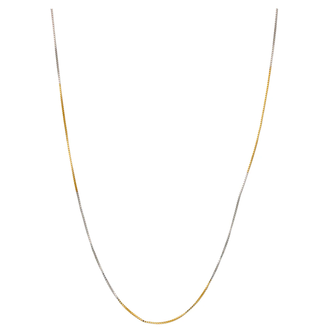 Gold Dual Tone Chain 22KT - FKJCN22KU6642 - Image 2