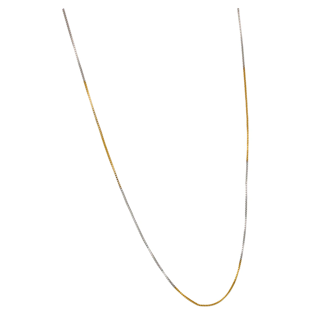 Gold Dual Tone Chain 22KT - FKJCN22KU6642 - Image 3