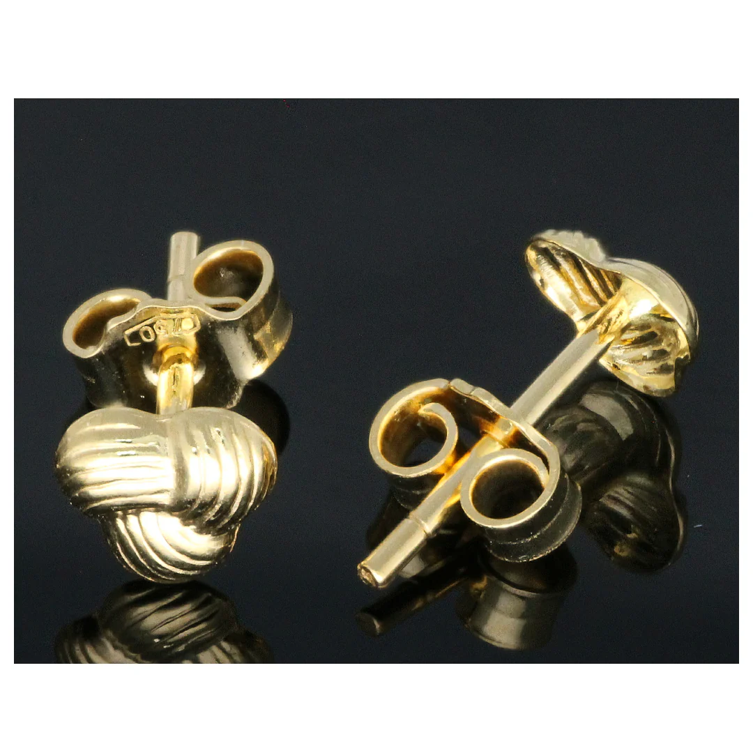 Gold Earrings 18KT - FKJERN18KU6448 - Image 2