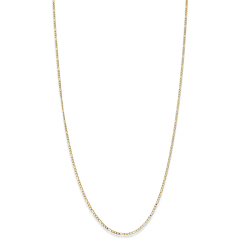 Gold Figaro Chain 21KT - FKJCN21KU3009