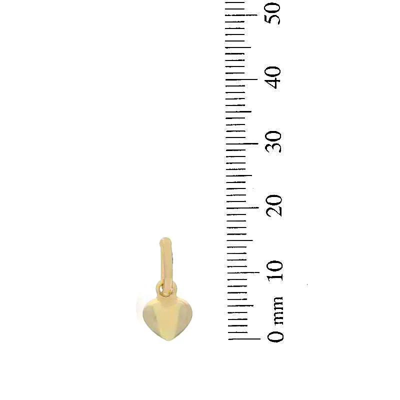 Gold Heart Pendant 18KT - FKJPND18KU1050 - Image 2