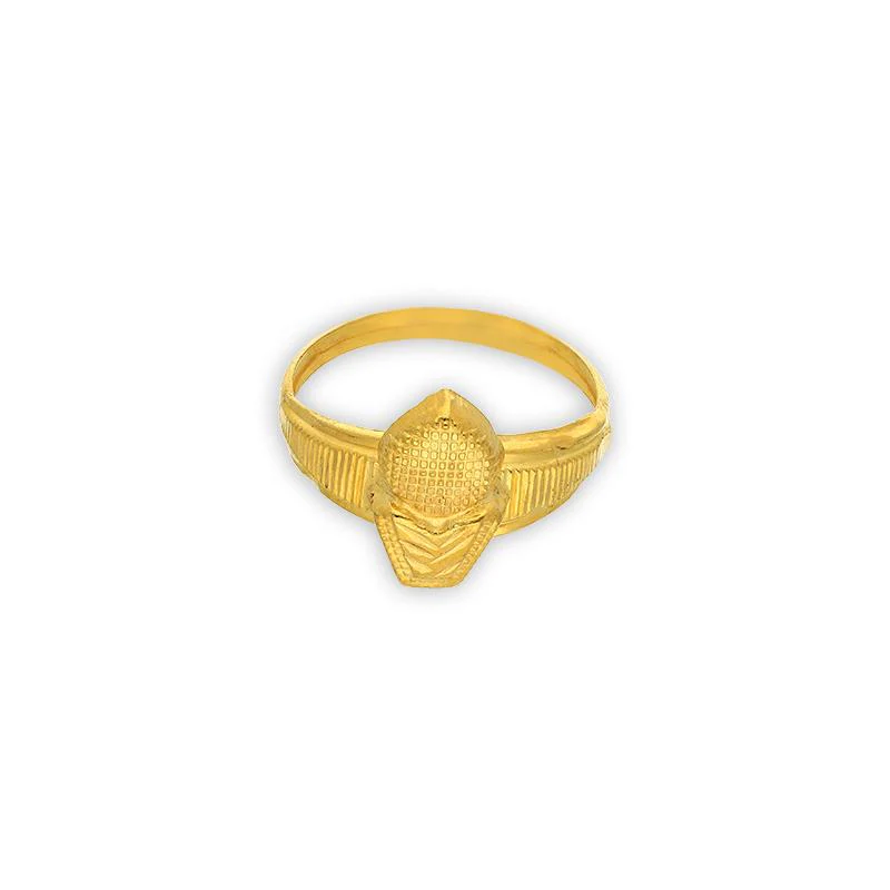Gold Heart Ring in 18KT - FKJRN18K2686 - Image 2