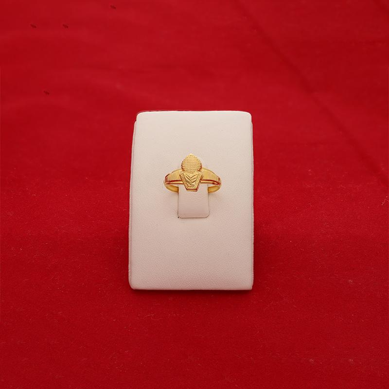 Gold Heart Ring in 18KT - FKJRN18K2686 - Image 6