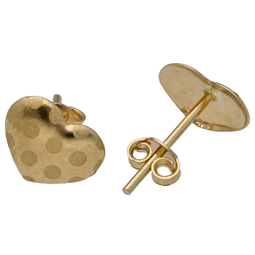 Gold Heart Shaped Pendant Set 18KT - FKJNKLST18KU6507 - Image 4
