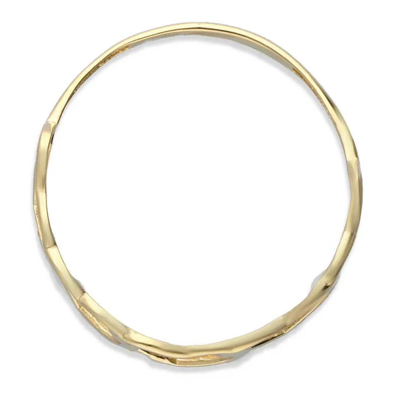 Gold Hearts Shaped Ring 18KT - FKJRN18KU2029 - Image 5