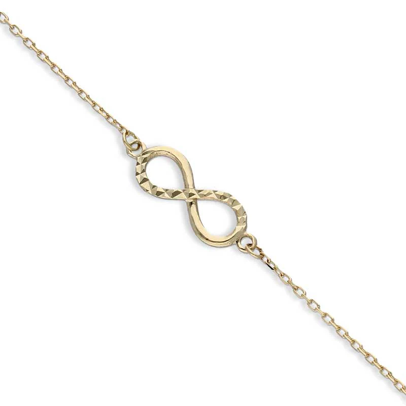 Gold Infinity Bracelet 18KT - FKJBRL18KU1030 - Image 2