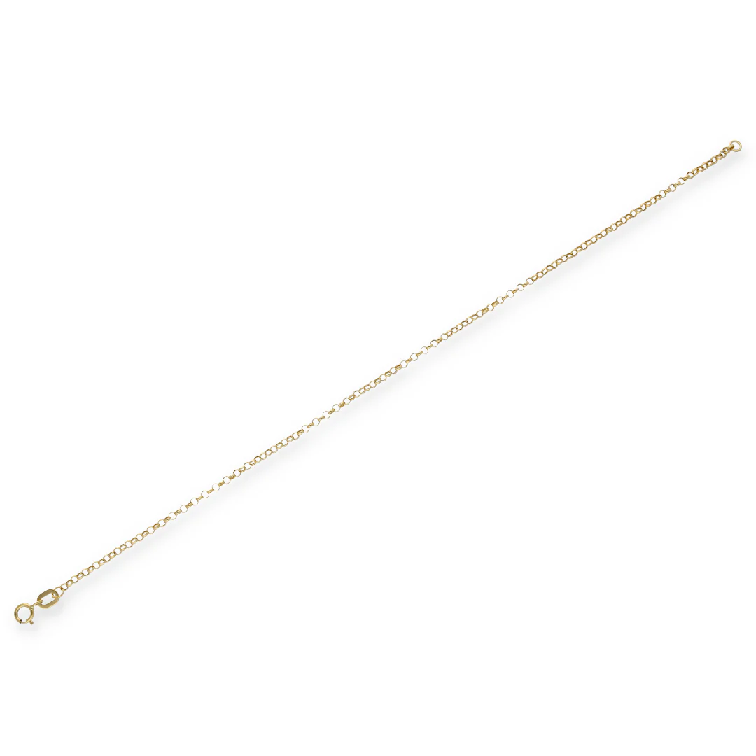 Gold Interlink Bracelet 18KT - FKJBRL18KU6348 - Image 2