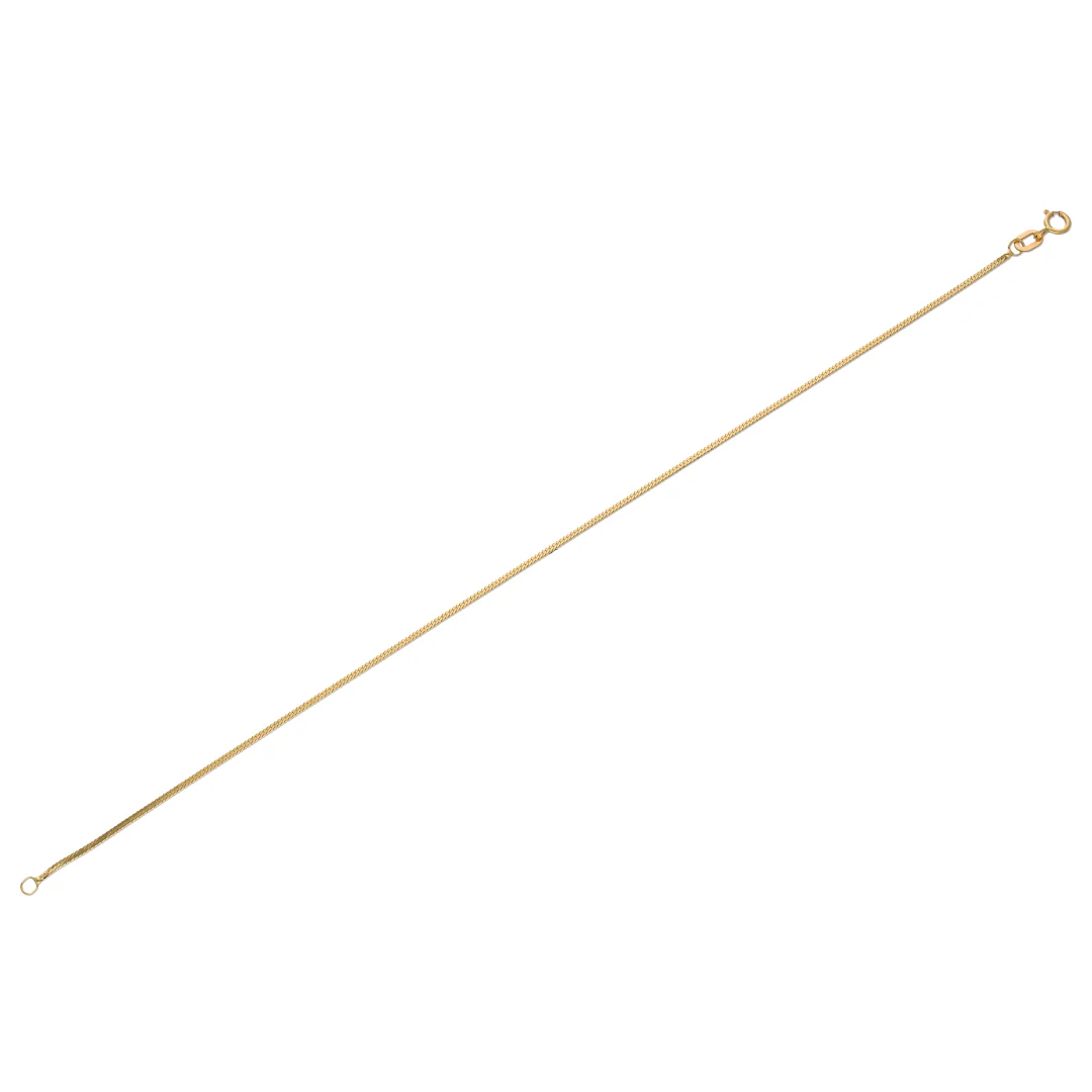 Gold Interlink Bracelet 18KT - FKJBRL18KU6598 - Image 2