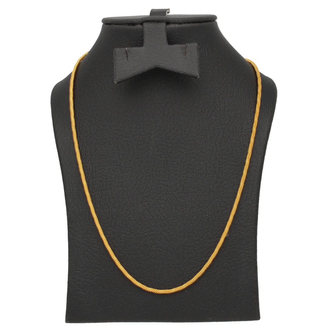 Gold Interlink Chain 22KT - FKJCN22KU6624