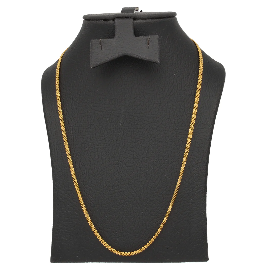 Gold Interlink Chain 22KT - FKJCN22KU6630