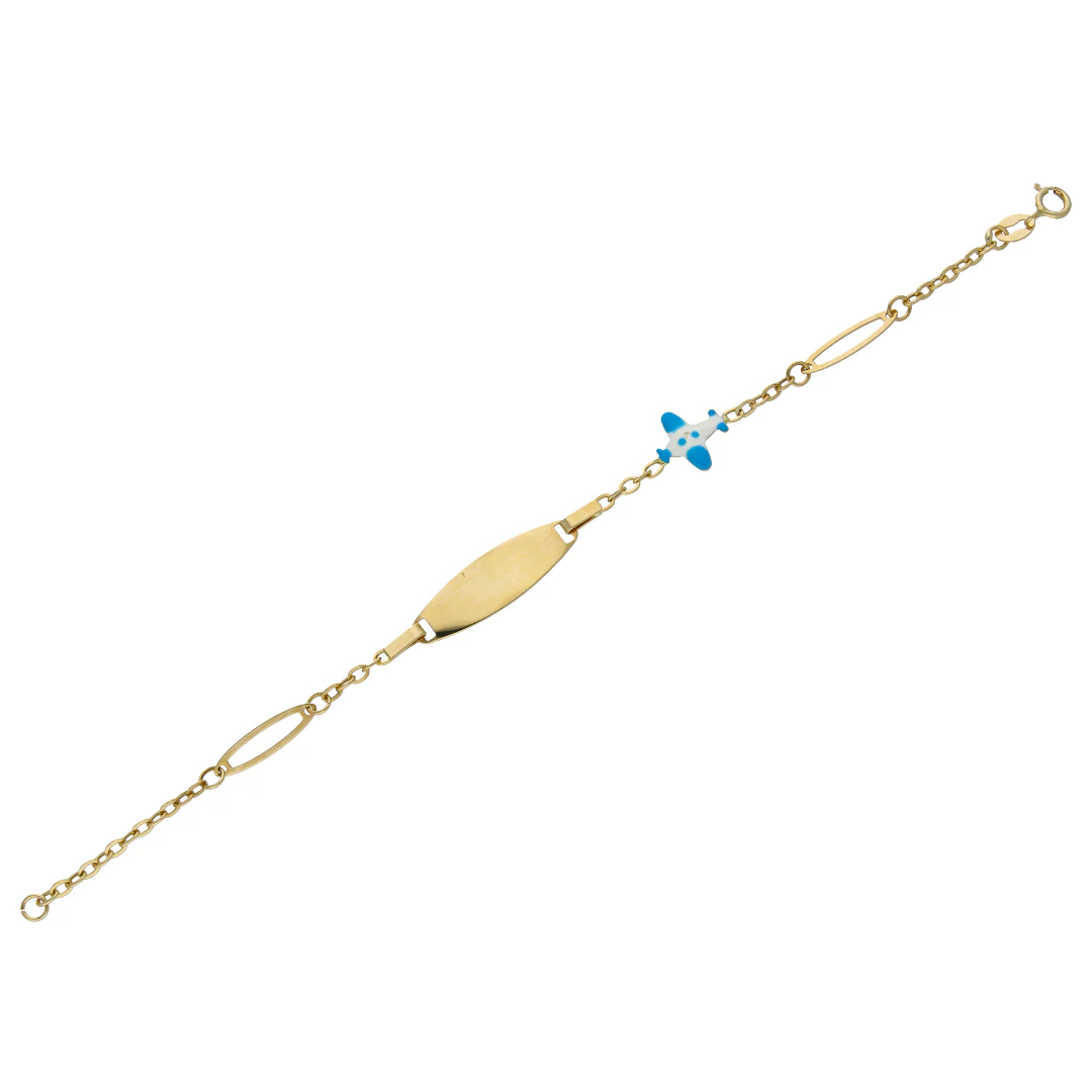 Gold Kids Bracelet 18KT - FKJBRL18KU6544 - Image 2